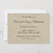 ウエスタンバッファロービルワイルドウェスト 招待状 (裏面)