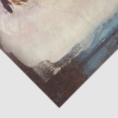 ウエスタンバレルレーシング女性のカーボーイデコページ 薄葉紙 (詳細)