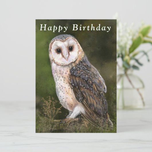 ウエスタンバーンフクロウハッピーバースデー (スタンド正面)