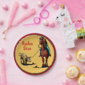 ウエスタンパーティーステアローピング紙プレート ペーパープレート (パーティー)