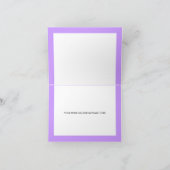 ウエスタンパープルチャラキンセアニェラサンキューカード 招待状 (内部)