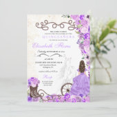 ウエスタンパープルプリンセスフローラチャラキンセアニラ 招待状 (スタンド正面)