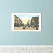 ウエスタンビューオブコート通り キャンバスプリント (インサイチュ (ウッドフロア))