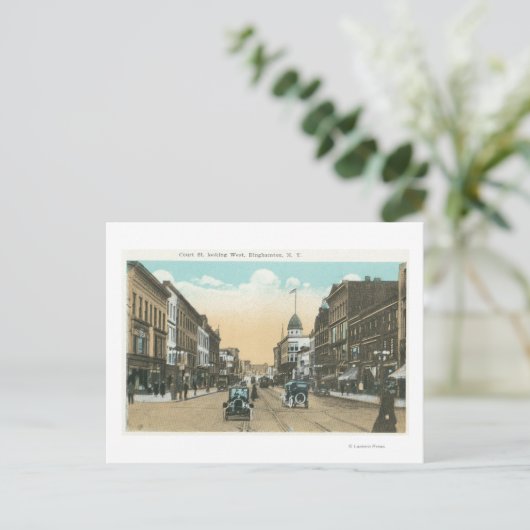 ウエスタンビューオブコート通り ポストカード (スタンド正面)