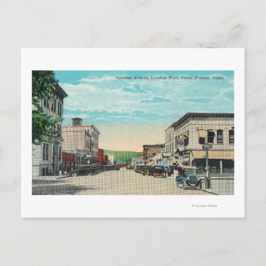 ウエスタンビューオブシャーマンアベニュー ポストカード (正面)