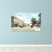 ウエスタンビューオブ州通り キャンバスプリント (インサイチュ (ウッドフロア))