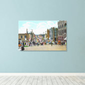 ウエスタンビューfromホリー通り キャンバスプリント (インサイチュ (ウッドフロア))