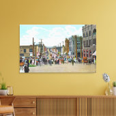 ウエスタンビューfromホリー通り キャンバスプリント (インサイチュ (リビング))