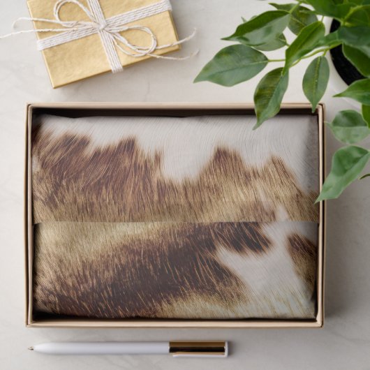 ウエスタンピンククリーム金ゴールド女性のカーボーイ牛革 薄葉紙 (ギフト)