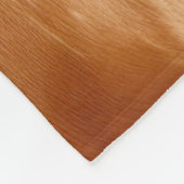 ウエスタンピンクブラウンクリーム女性のカーボーイ牛革 フリースブランケット (角)