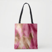 ウエスタンピンク金ゴールド女性のカーボーイ牛革 トートバッグ (正面)