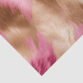 ウエスタンピンク金ゴールド女性のカーボーイ牛革 薄葉紙 (詳細)