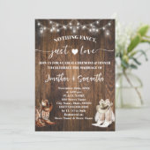 ウエスタンファンシーノージャストカジュアルラヴ結婚ズ 招待状 (スタンド正面)