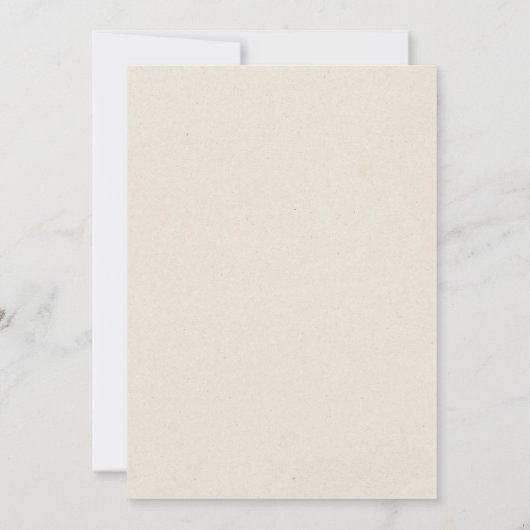 ウエスタンファンシーブーツを好むものは結婚ない 招待状 (裏面)