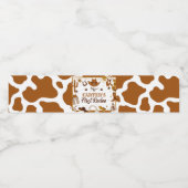 ウエスタンファーストロデオ誕生日 ペットボトルラベル (シングルラベル)