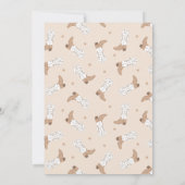 ウエスタンファーストロデオ誕生日 招待状 (裏面)