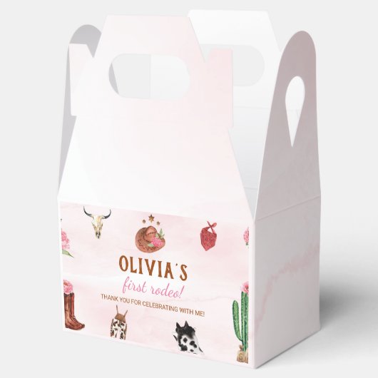 ウエスタンファースト女性のカーボーイ誕生日ビーフボックス フェイバーボックス (オープン)