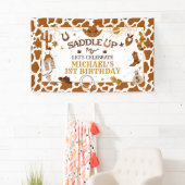 ウエスタンファースト誕生日バナー 横断幕 (インサイチュ)