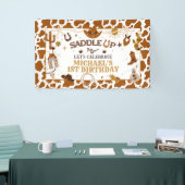 ウエスタンファースト誕生日バナー 横断幕 (トレードショー)