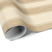 ウエスタンファームクリームストライプ誕生日 ラッピングペーパー (ロールコーナー)