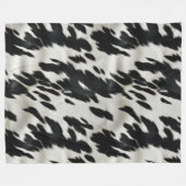 ウエスタンファームコウィド フリースブランケット (正面(横))