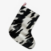 ウエスタンファームコウィド ラージクリスマスストッキング (正面 (吊り時))