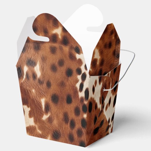 ウエスタンファームブラウンクリームコウィド フェイバーボックス (オープン)