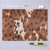 ウエスタンファームブラウンクリームコウィド 薄葉紙 (クラフト)