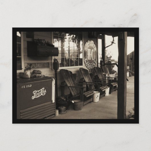 ウエスタンフロントポーチ ポストカード (正面)