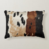 ウエスタンブラウンクリームコウィド動物 アクセントクッション (正面)