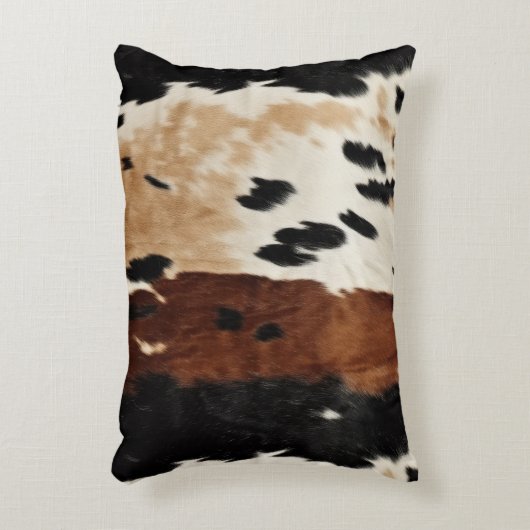 ウエスタンブラウンクリームコウィド動物 アクセントクッション (正面(垂直))