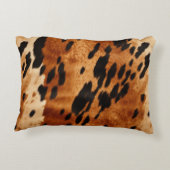 ウエスタンブラウンクリームコウィド動物 アクセントクッション (裏面)