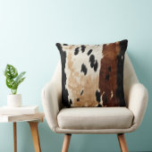 ウエスタンブラウンクリームコウィド動物 クッション (椅子)