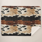 ウエスタンブラウンクリームコウィド動物 シェルパブランケット (正面(横))