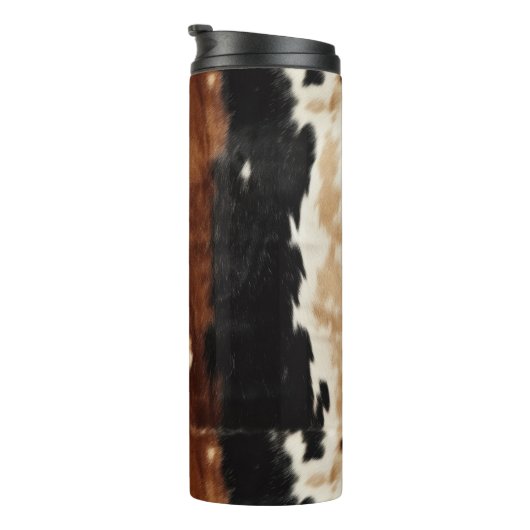 ウエスタンブラウンクリームコウィド動物 タンブラー (回転右)