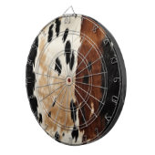 ウエスタンブラウンクリームコウィド動物 ダーツボード (正面右)