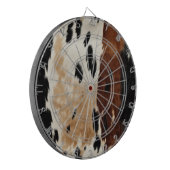 ウエスタンブラウンクリームコウィド動物 ダーツボード (正面左)