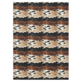 ウエスタンブラウンクリームコウィド動物 テーブルクロス (正面)