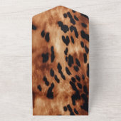 ウエスタンブラウンクリームコウィド オールインワン招待状 (外側)