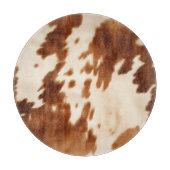 ウエスタンブラウンクリームコウィド カッティングボード (正面)