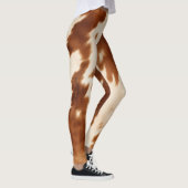 ウエスタンブラウンクリームコウィド レギンス (右)