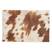 ウエスタンブラウンクリームコウィド 枕カバー (裏面-左)