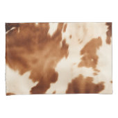 ウエスタンブラウンクリームコウィド 枕カバー (正面右)