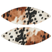 ウエスタンブラウンクリーム動物牛革 アメリカンフットボール (パネル)