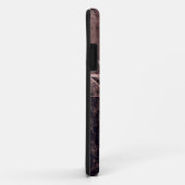 ウエスタンブラウングランジテクスチ素朴ュブルスカル Case-Mate iPhoneケース (裏面/右)