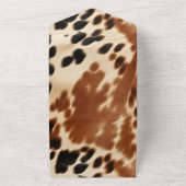 ウエスタンブラウンコウィド オールインワン招待状 (外側)