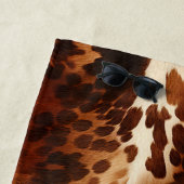 ウエスタンブラウンコウィド ビーチタオル (インサイチュ)