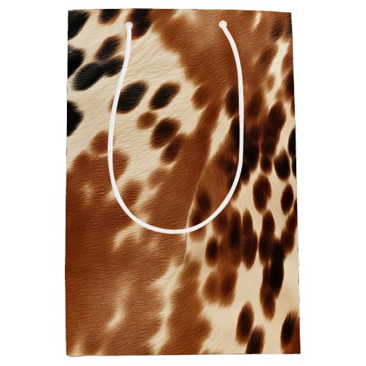 ウエスタンブラウンコウィド ミディアムペーパーバッグ (正面)