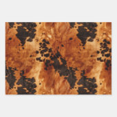 ウエスタンブラウンコウィド ラッピングペーパーシート (正面)