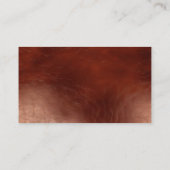 ウエスタンブラウンブラックコウィド 名刺 (裏面)